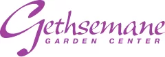 Purple Gethsemane Garden Center logo